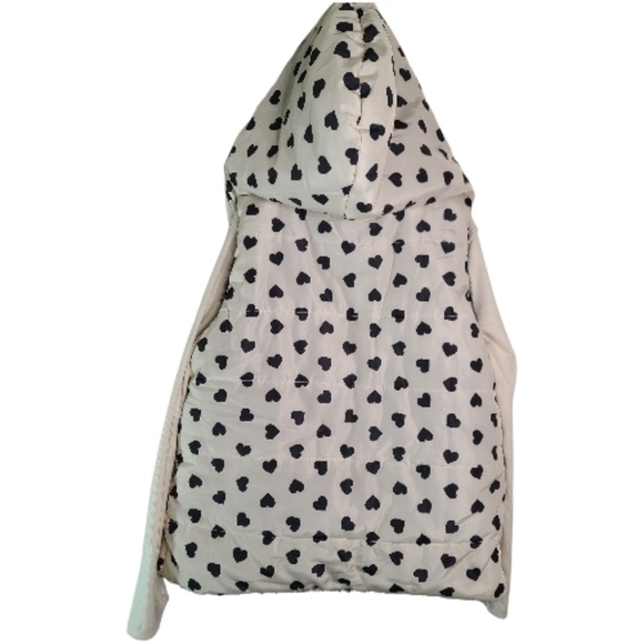 Faux Fur Hooded Vest & Matching Top Girls  Lg 14 - Picture 2 of 5